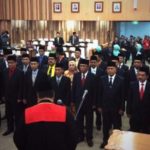 50 Orang Anggota DPRD Saat Dilantik Ketua PN Kota Bandung
