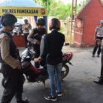 Polres Pameksan Perketat Penjagaan di Pitu Masuk