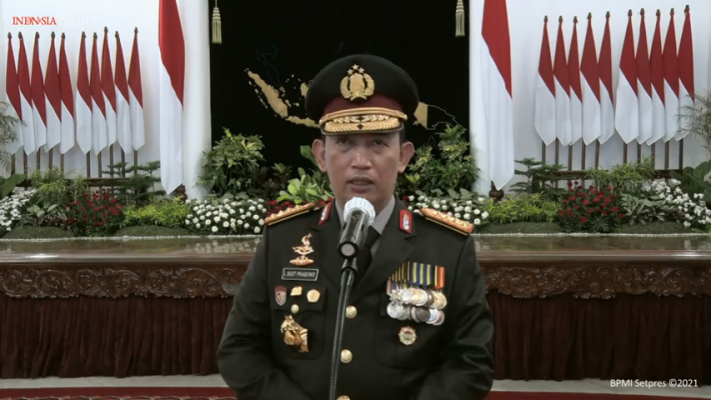 Presiden Joko Widodo Resmi Lantik Jenderal Polisi Sulistyo Sigit ...